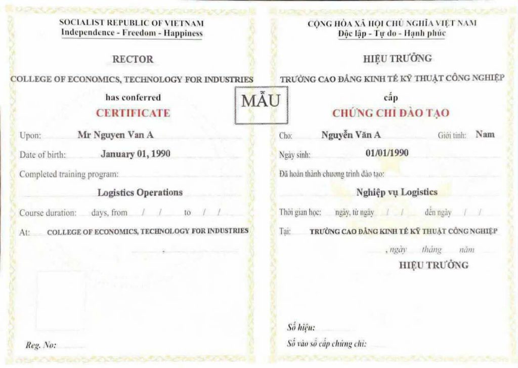 Khóa Học Nghiệp Vụ Logistics Tháng 8