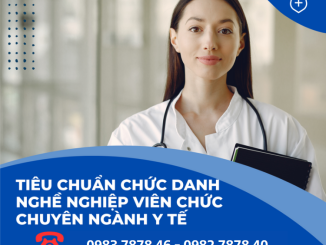 Chuẩn chức danh nghề nghiệp y tế