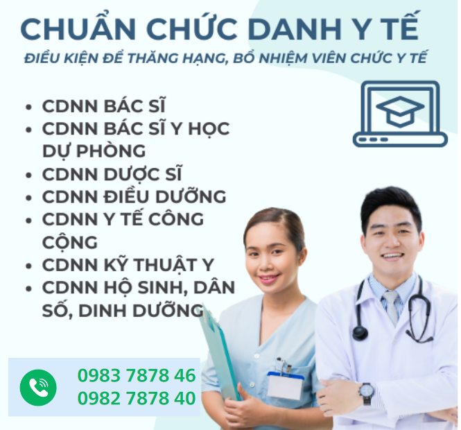 Tiêu chuẩn, điều kiện xét thăng hạng viên chức chuyên ngành y