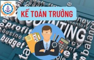 Chứng chỉ kết toán trưởng