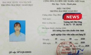 Chuẩn chức danh nghề nghiệp Giáo viên Mầm non