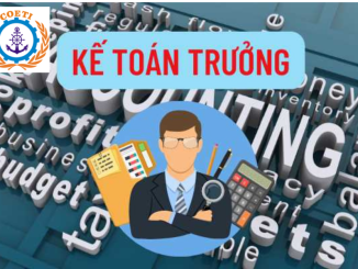 Đào tạo cấp chứng chỉ Kế toán trưởng