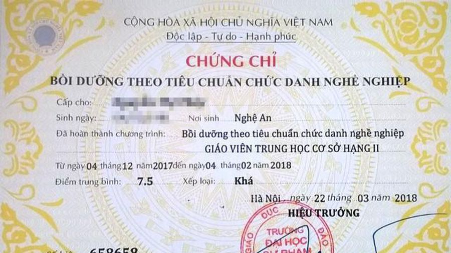 Chuẩn Chức Danh Nghề Nghiệp Giáo Viên