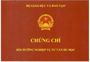 Chứng chỉ nghiệp vụ tư vấn du học