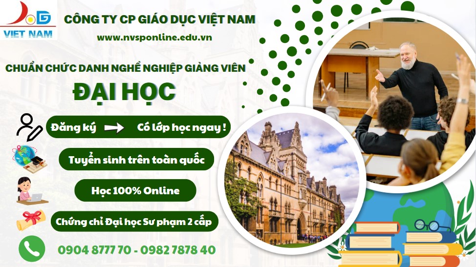 Chuẩn chức danh nghề nghiệp Giảng viên Đại học K5.25